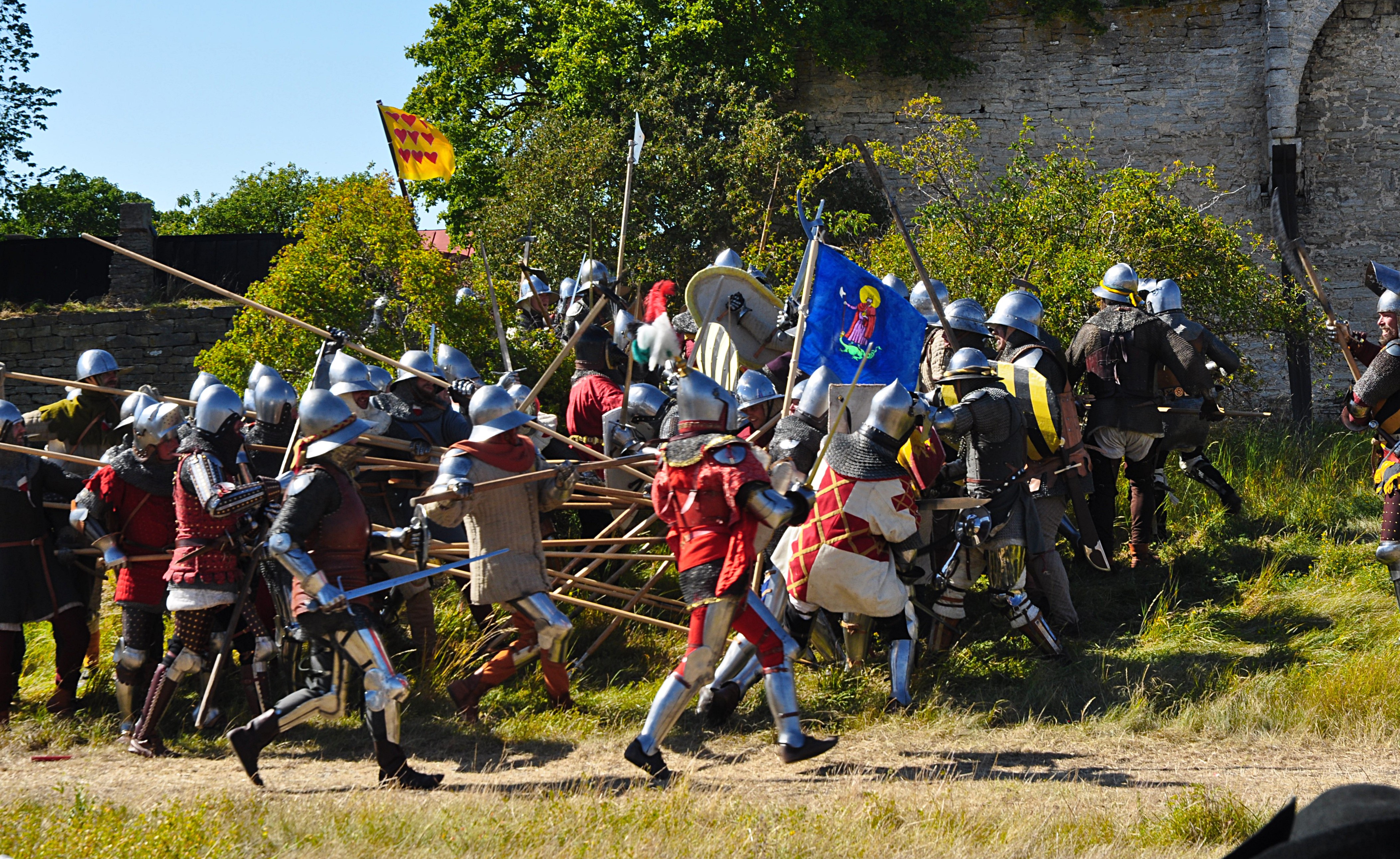 Olika medeltidsdagar och events runt om i Sverige